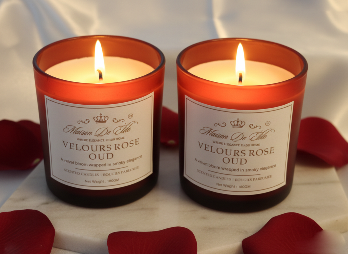 Velours Rose Oud - A velvet bloom wrapped in smoky elegance