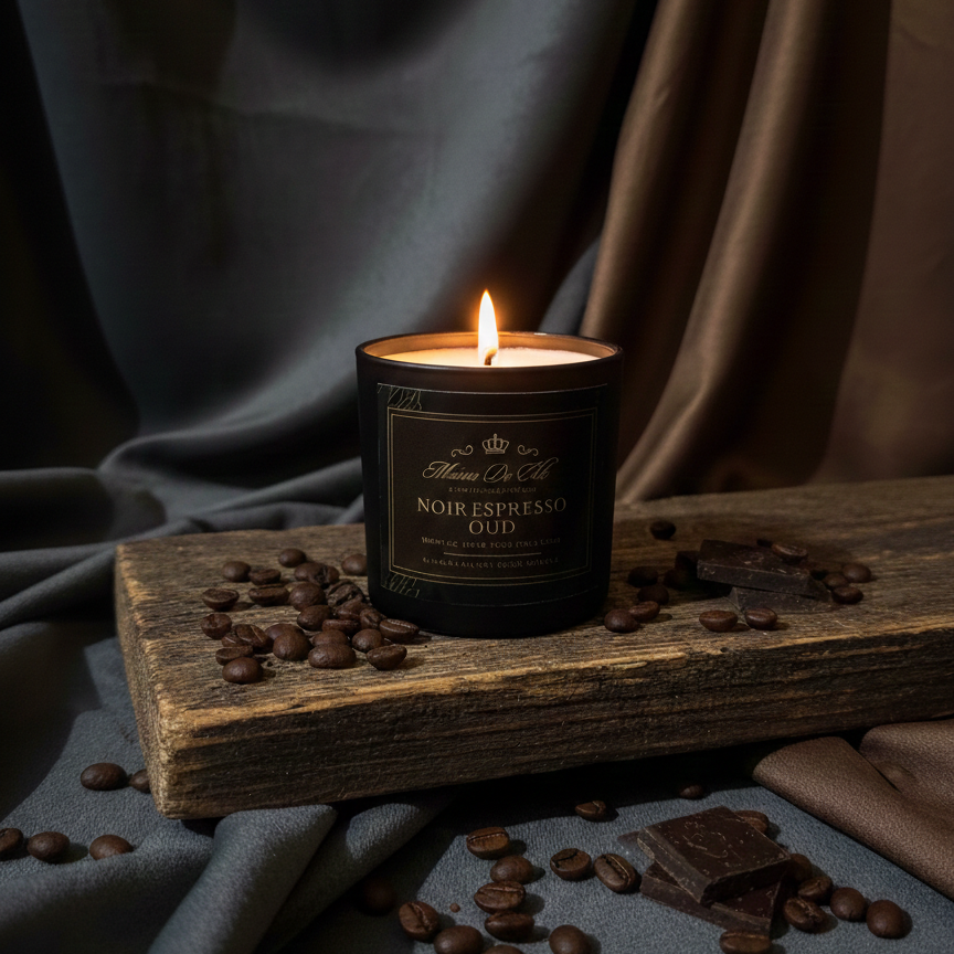 Noir Espresso Oud - Where rich coffee meets smoky luxury.
