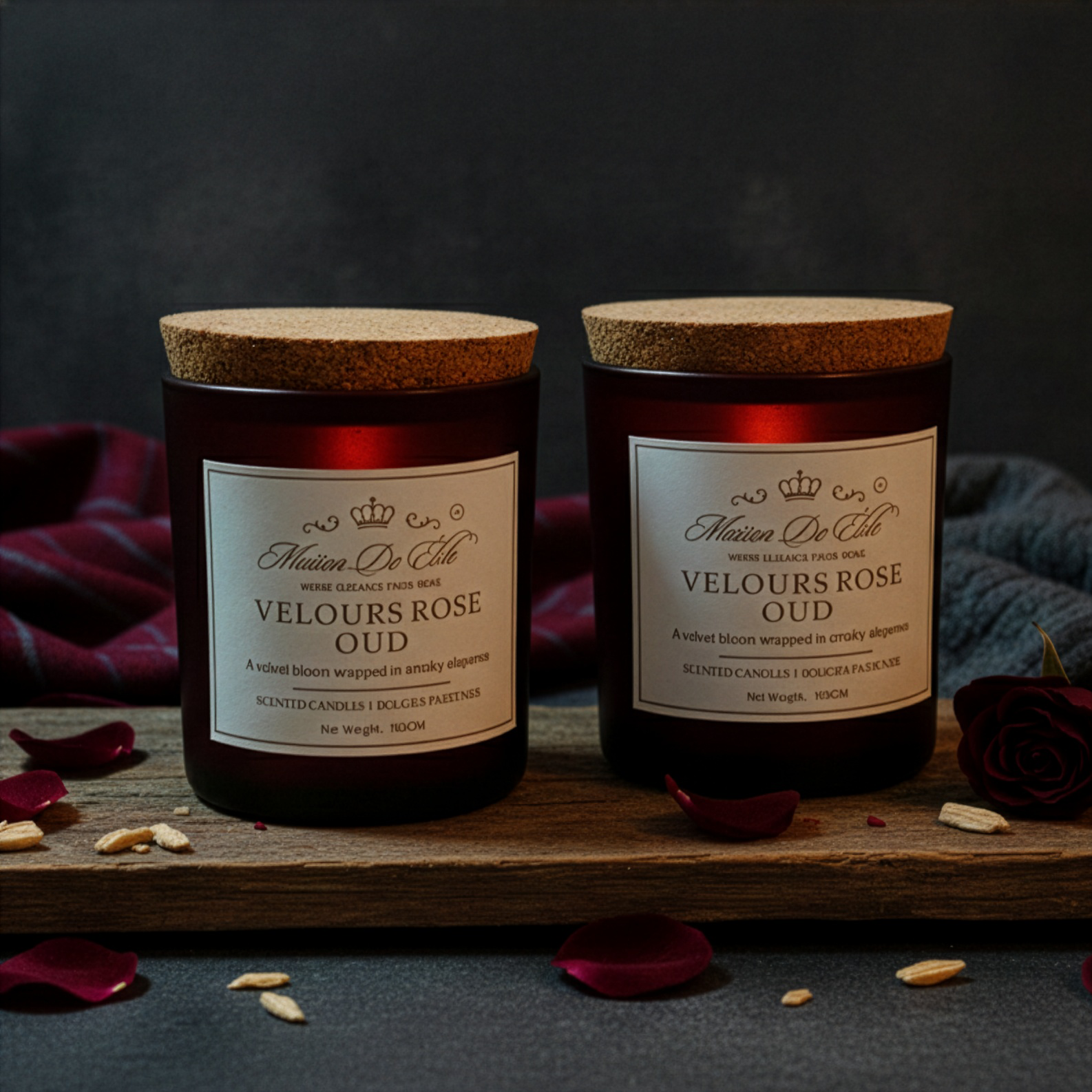 Velours Rose Oud - A velvet bloom wrapped in smoky elegance