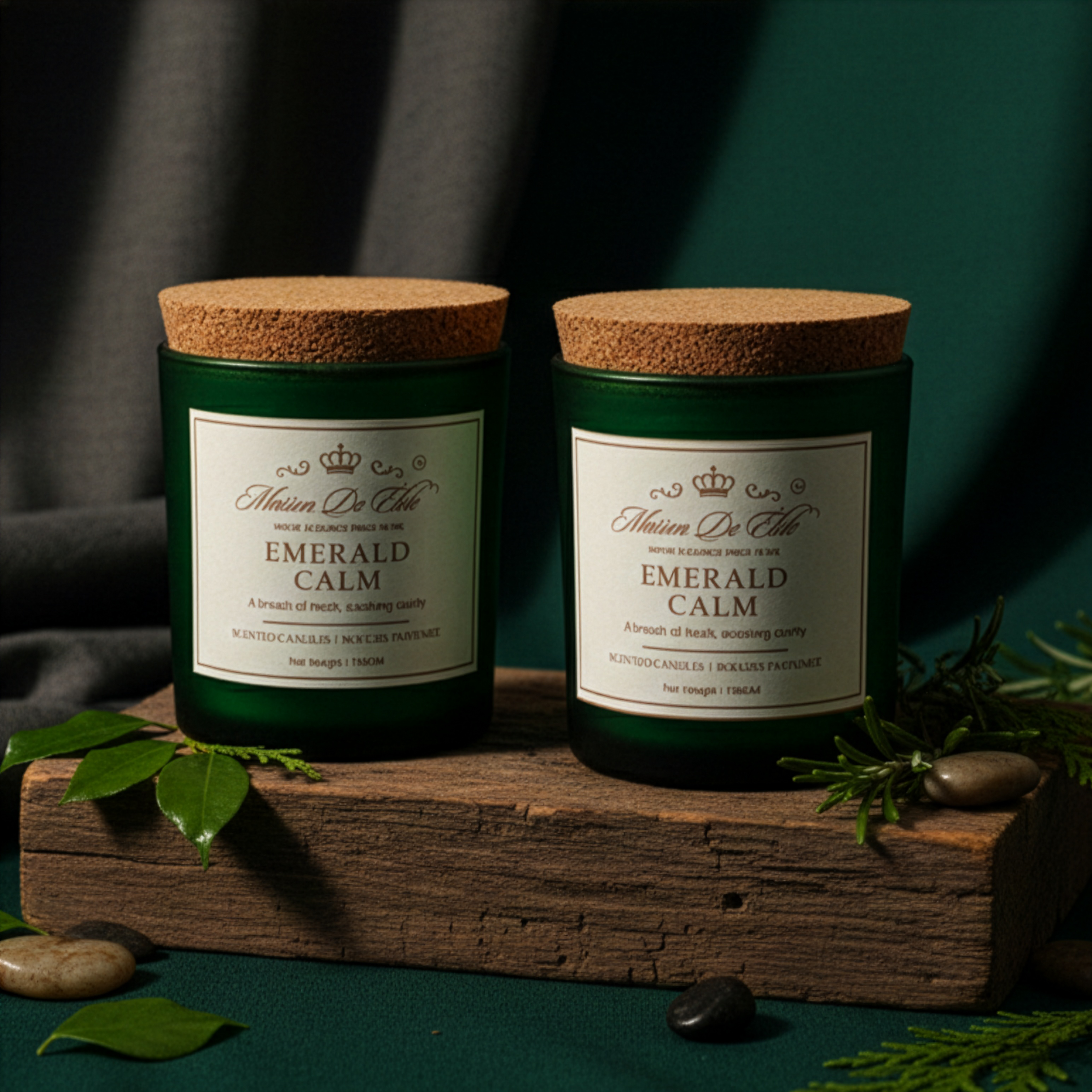 Emerald Calm - A breath of fresh, soothing clarity.