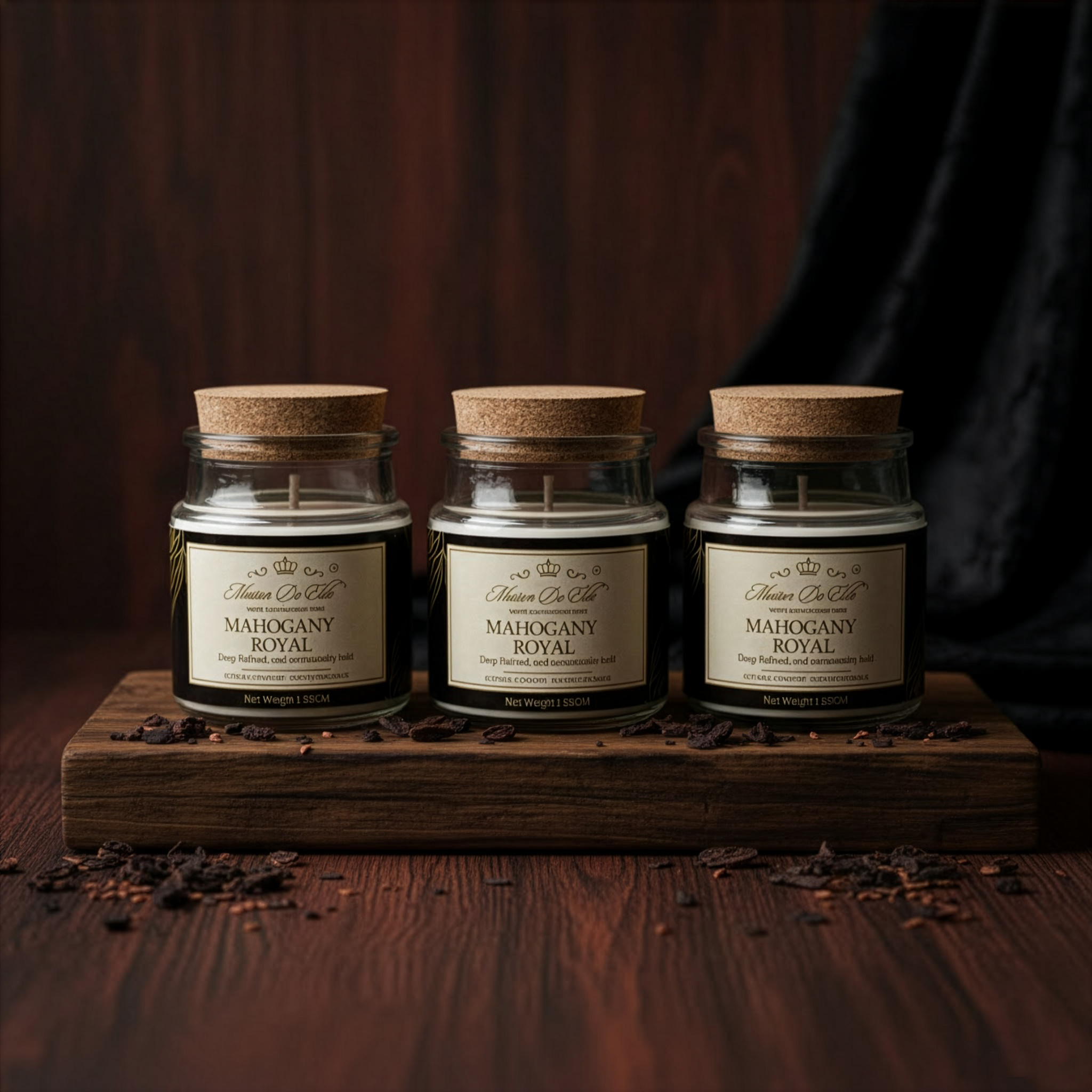 Mahogany Royale - Deep, refined, and unmistakably bold.