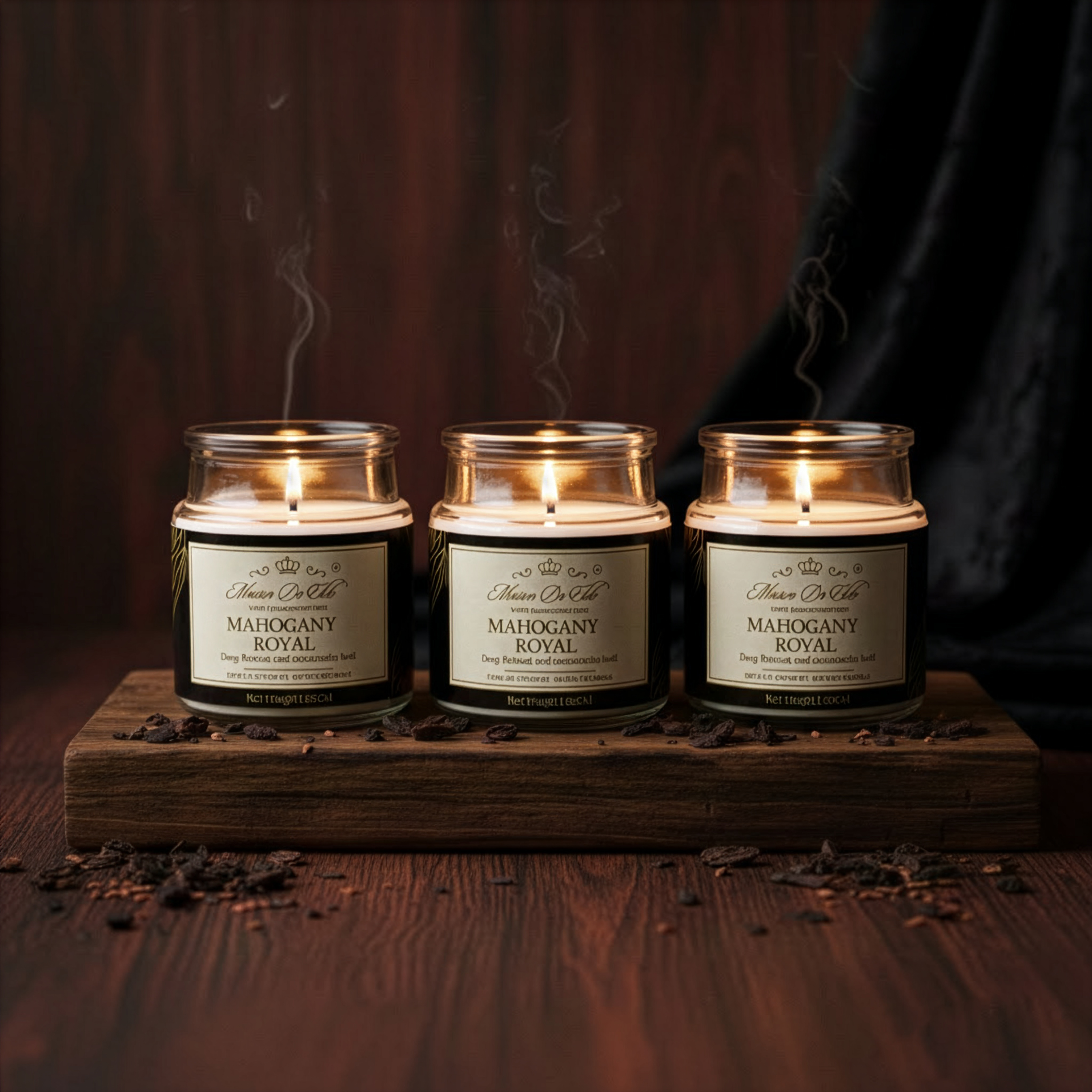 Mahogany Royale - Deep, refined, and unmistakably bold.